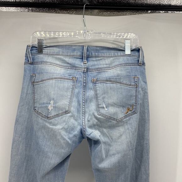 Express mid rise deconstructed jegging casual comfy everyday sz 6 - Picture 3 of 5
